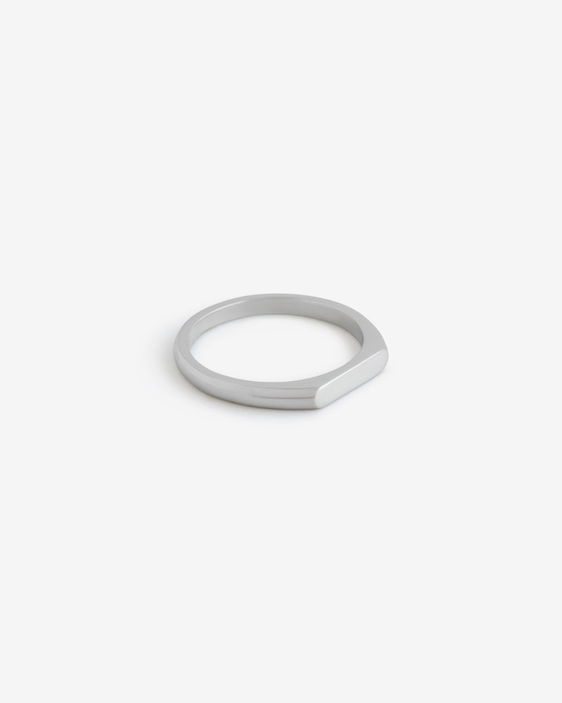 Westhill - White Gold Pill Ring