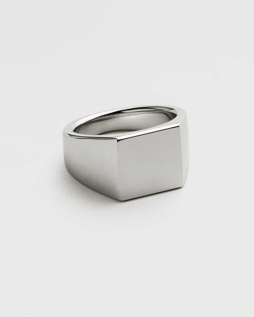 Westhill Silver Square Signet Ring