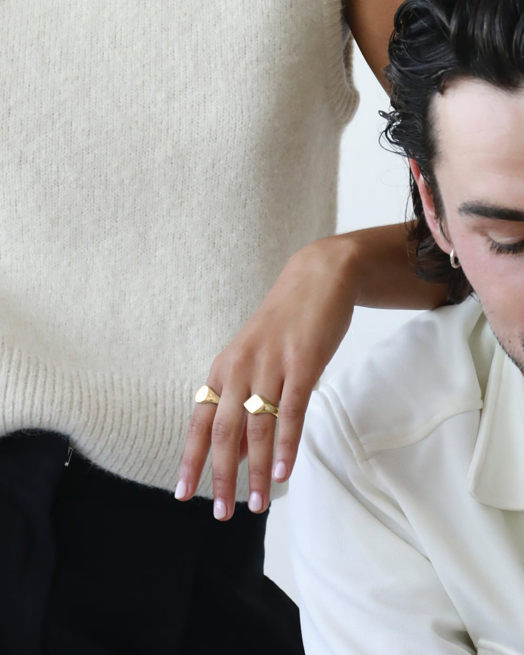 Westhill Gold Diamond Signet Ring