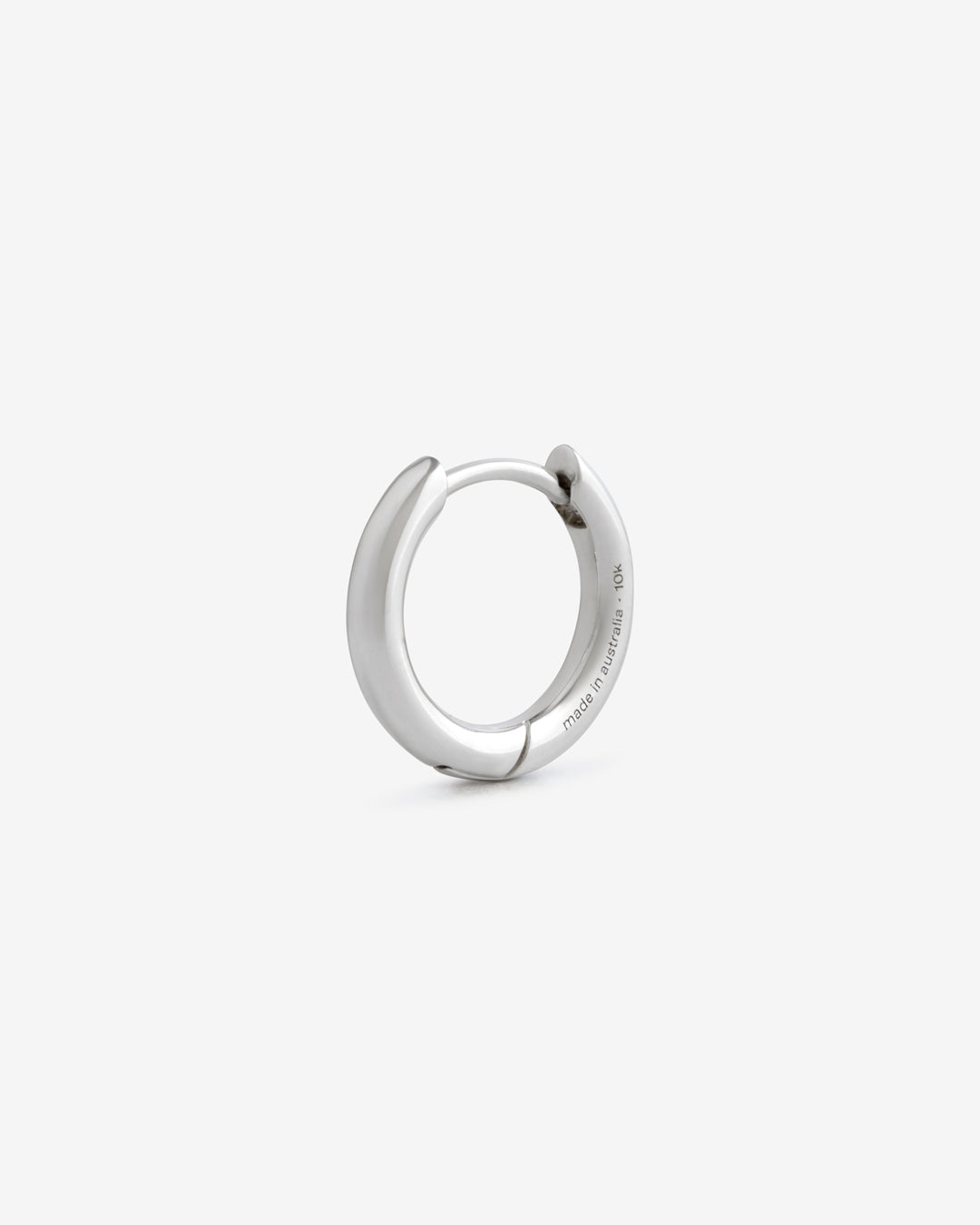 Westhill White Gold Round Earring