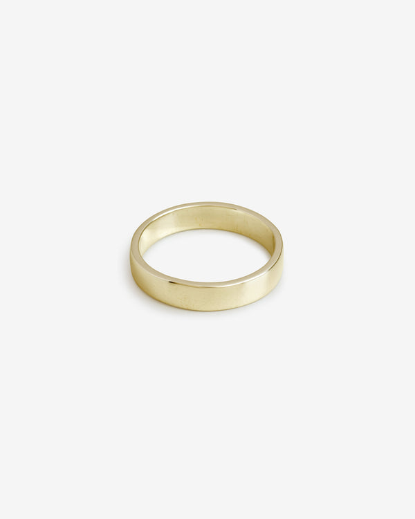 Wedding Band - Gold Square Band 4.5mm - Westhill