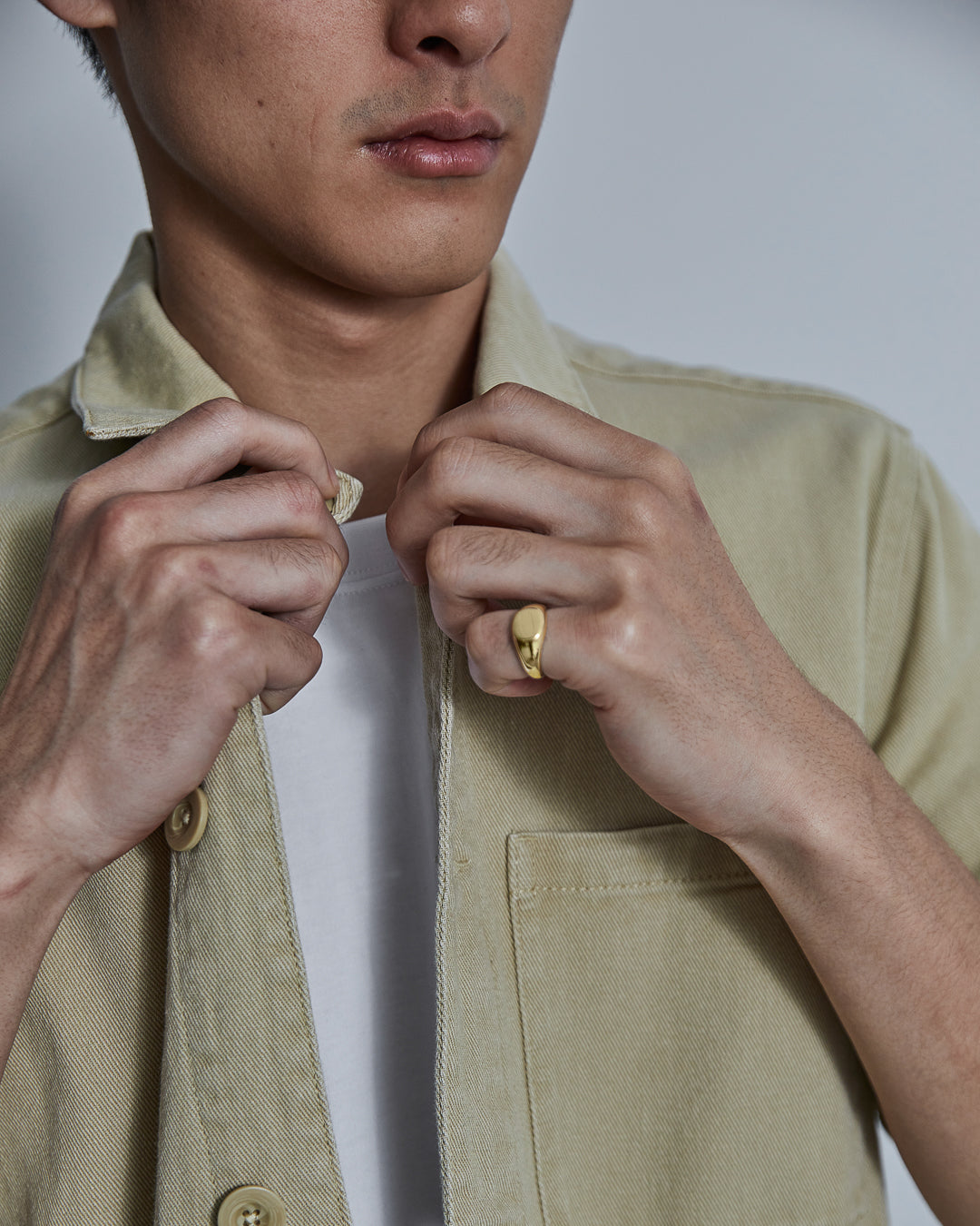 Gold Mid Signet Ring - Westhill