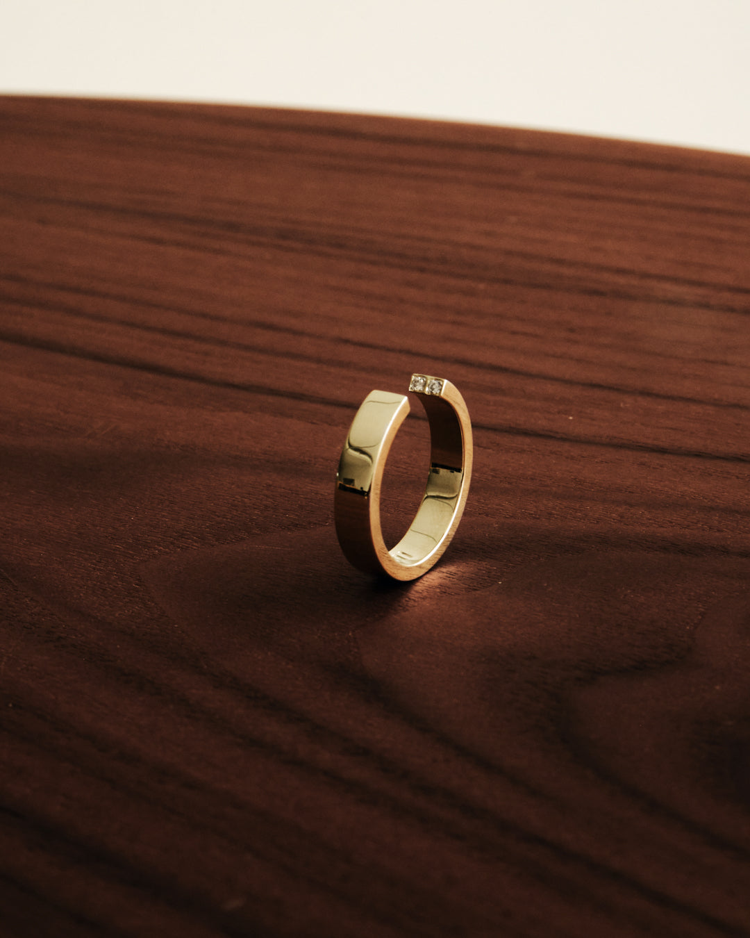 Westhill Gold Diamond Split Ring
