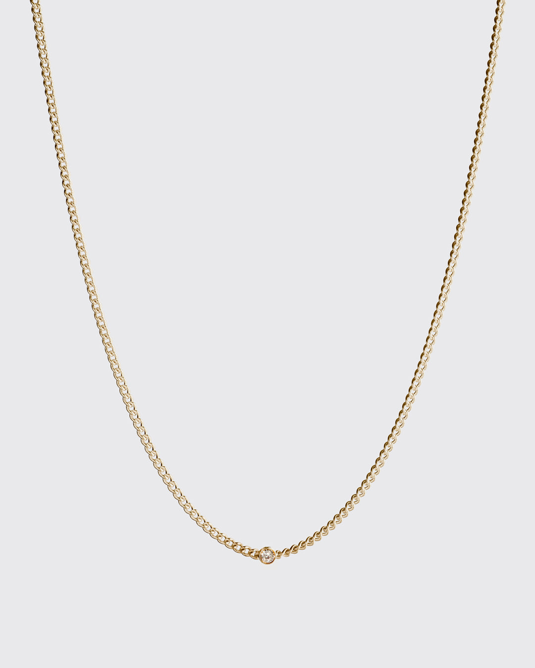 Westhill Gold Diamond Chain Necklace