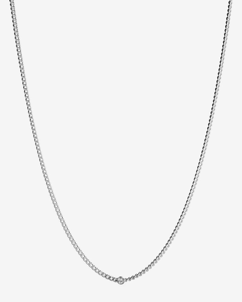 Westhill White Gold Diamond Chain Necklace