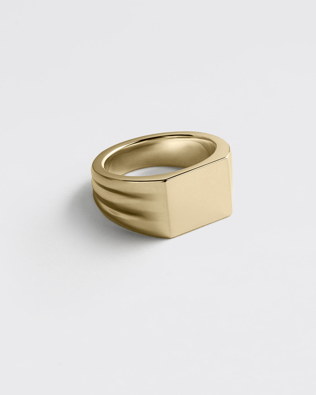 Gold Longrake Signet Ring - Westhill