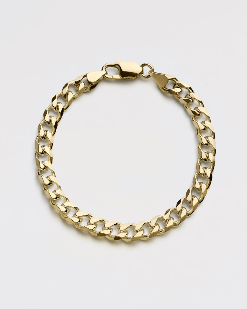 Westhill Gold Curb Bracelet