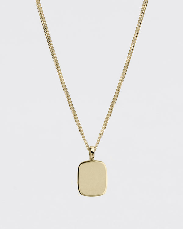 Westhill Gold Cushion Pendant