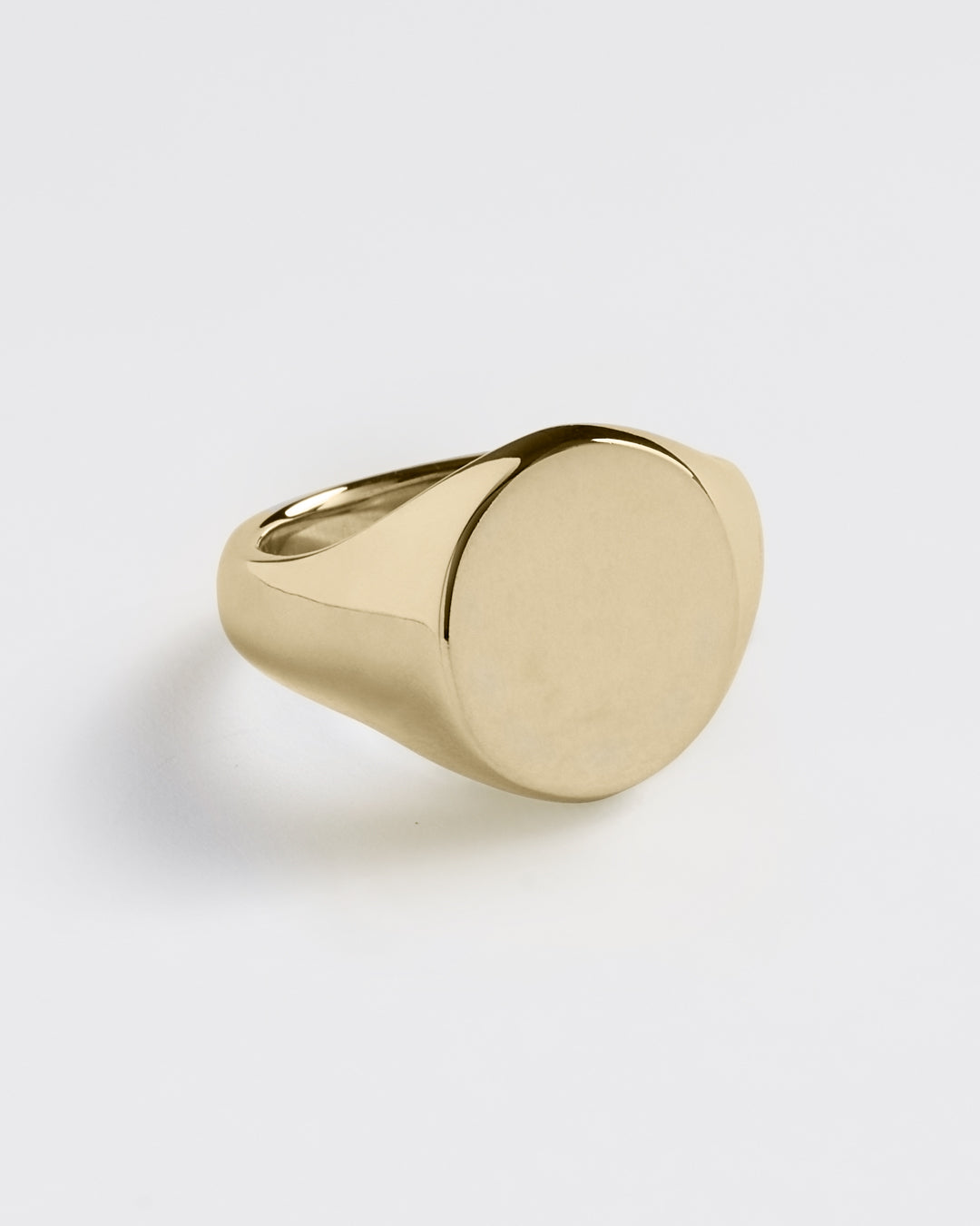 Westhill Gold Portrait SIgnet Ring // Large