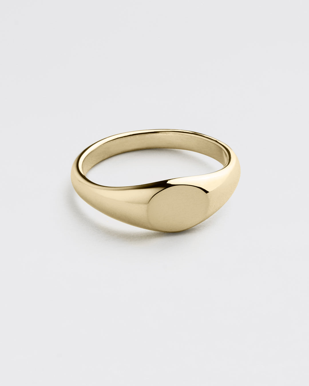 Gold Slim Signet Ring - Westhill