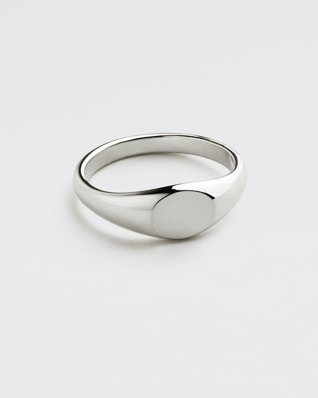 Silver Slim Signet Ring - Westhill