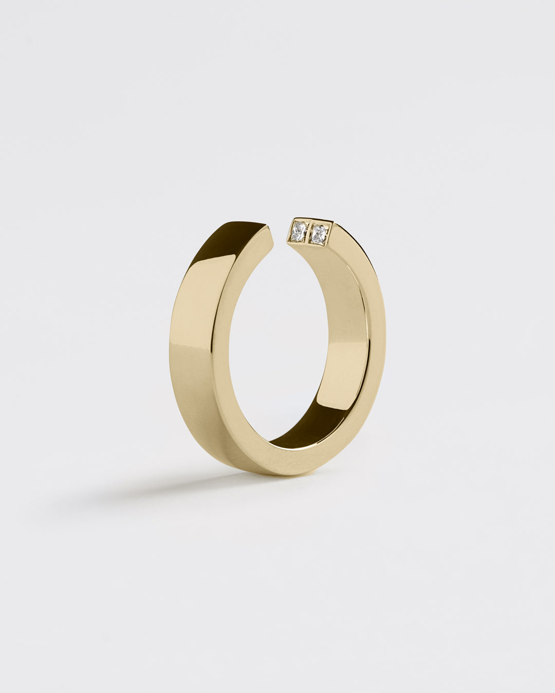 Westhill Gold Diamond Split Ring