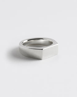 Westhill Silver Sharp Signet Ring