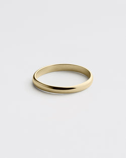 Wedding Band - Gold Curve Band 3mm - Westhill