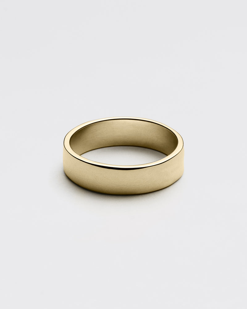 Wedding Band - Gold Square Band 6mm - Westhill