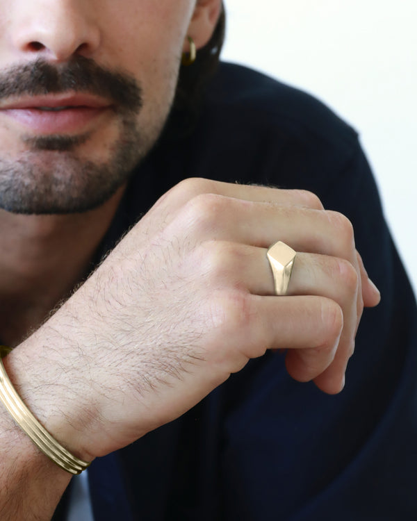 Westhill Gold Diamond Signet Ring