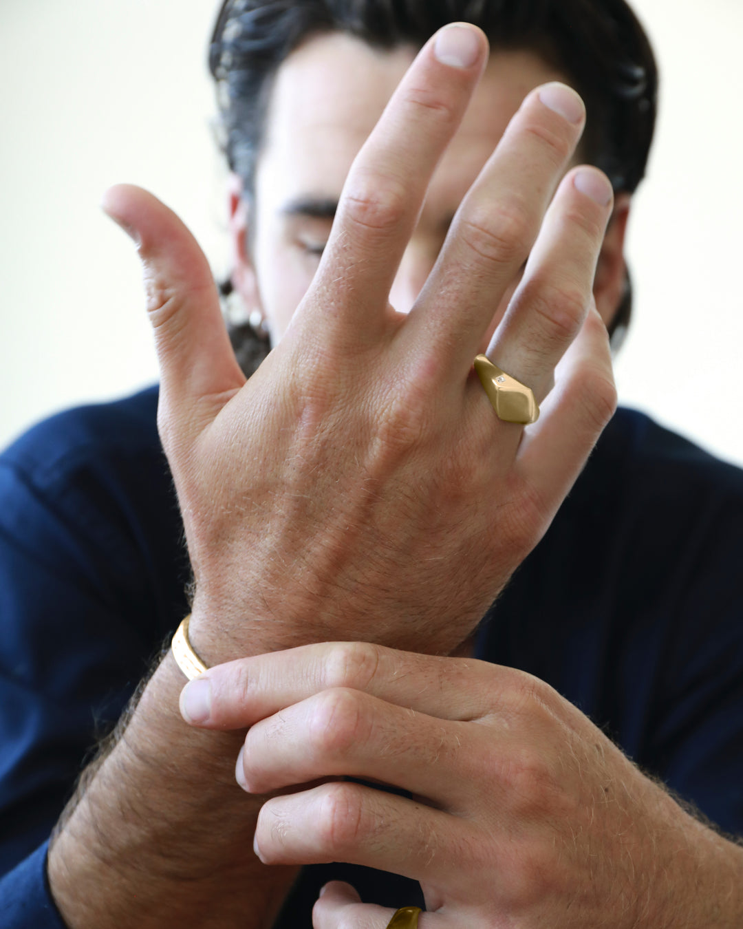 Westhill Gold Diamond Signet Ring