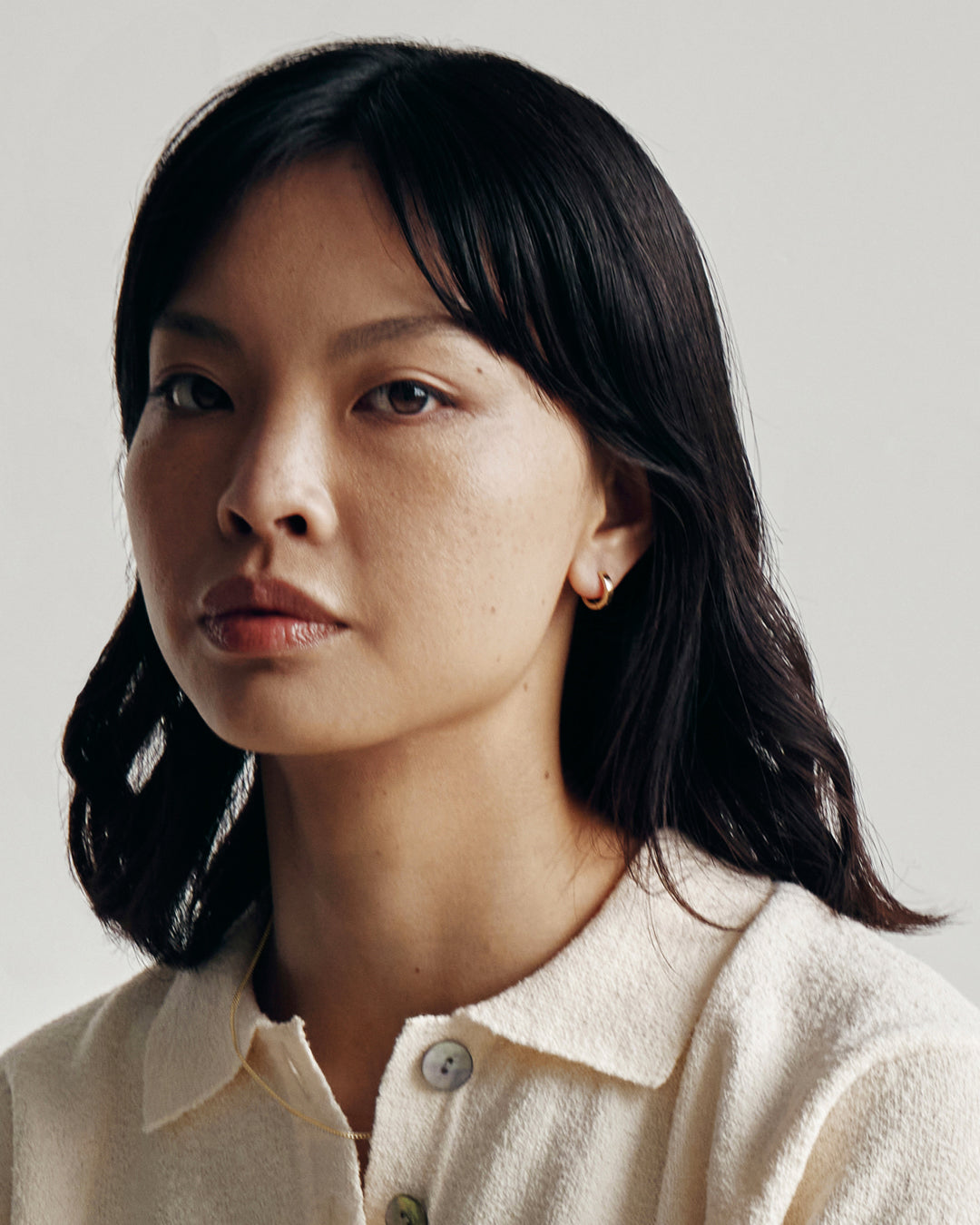 Westhill Gold Square Earring