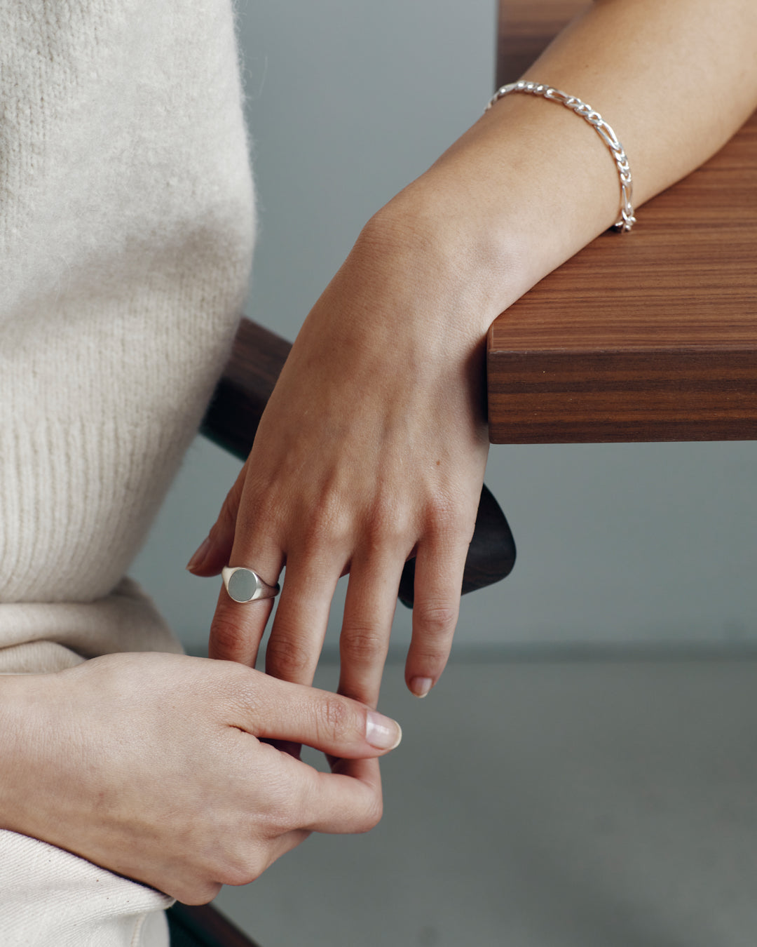 Westhill Silver Oval Signet Ring