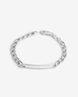 Westhill Silver Tag Bracelet
