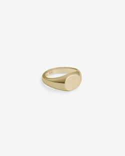 Gold Mid Signet Ring - Westhill