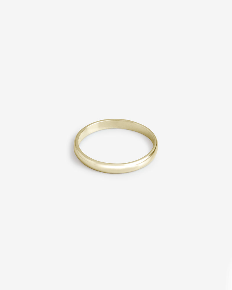 Wedding Band - Gold Curve Band 3mm - Westhill