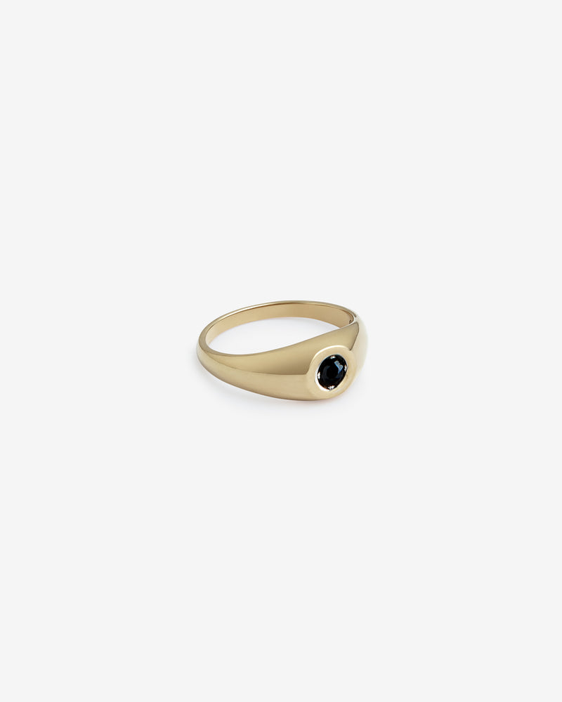 Gold Sapphire Ring - Westhill Jewellery