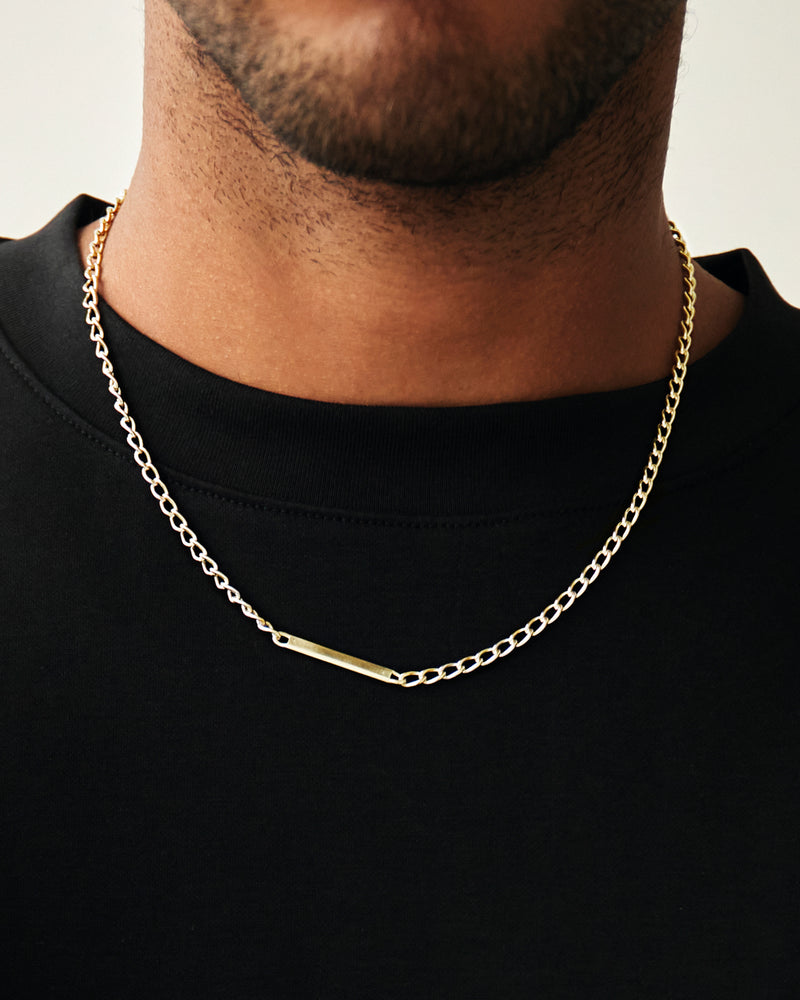 Westhill Gold Tag Chain