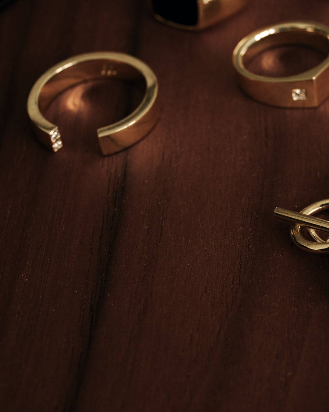 Westhill Gold Diamond Split Ring