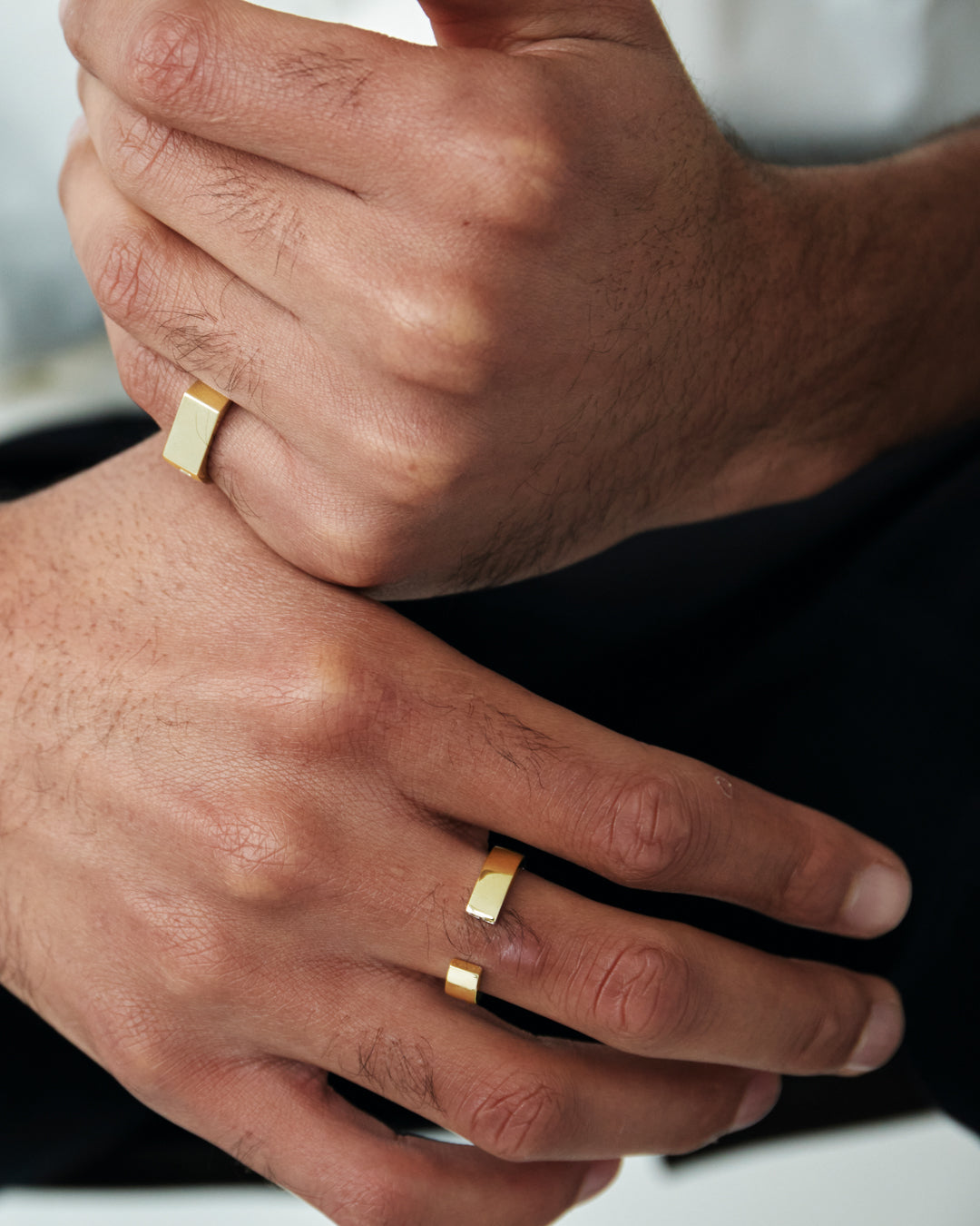 Westhill Gold Diamond Split Ring